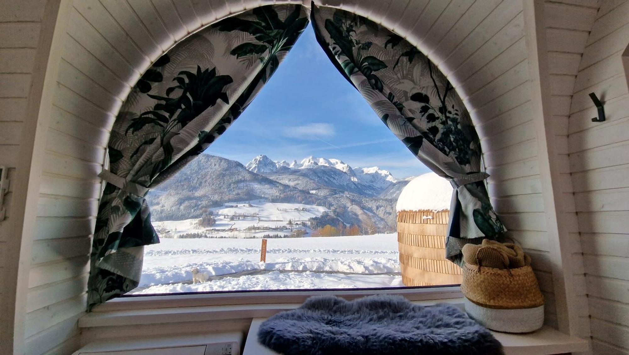 Villa Igluhut Four Seasons Pfarrwerfen Exterior foto